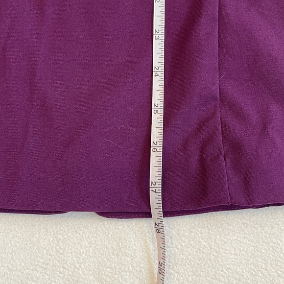 EUC Le Chateau Woven Shawl Notch Collar Blazer in Purple Size XS - Picture 8 of 10